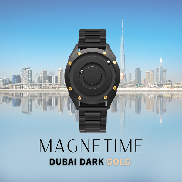MAGNETIME - Dubai Dark Gold Quartz Női 40mm