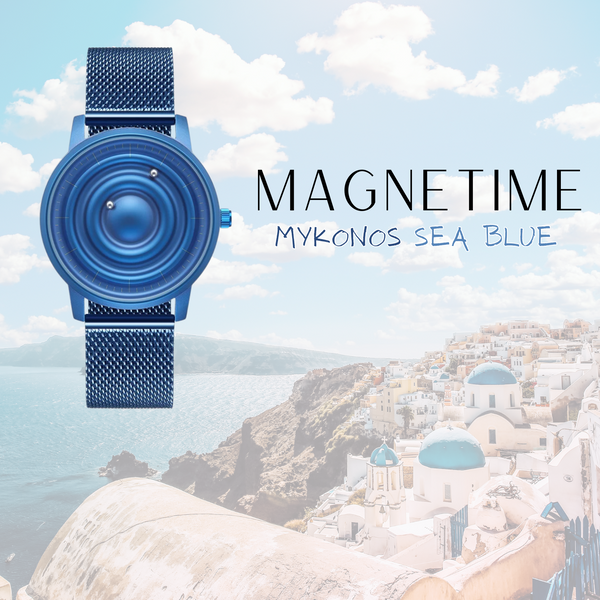 MAGNETIME - Mykonos Sea Blue Quartz Női 38mm