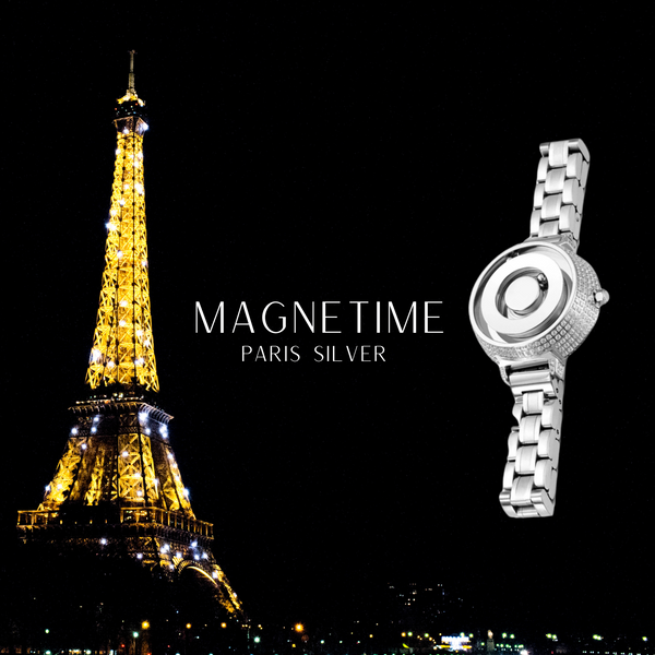 MAGNETIME - Paris Silver Quartz Női 35mm