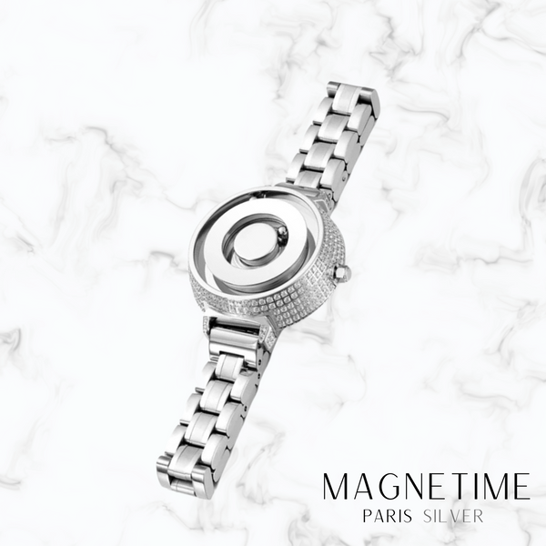MAGNETIME - Paris Silver Quartz Női 35mm