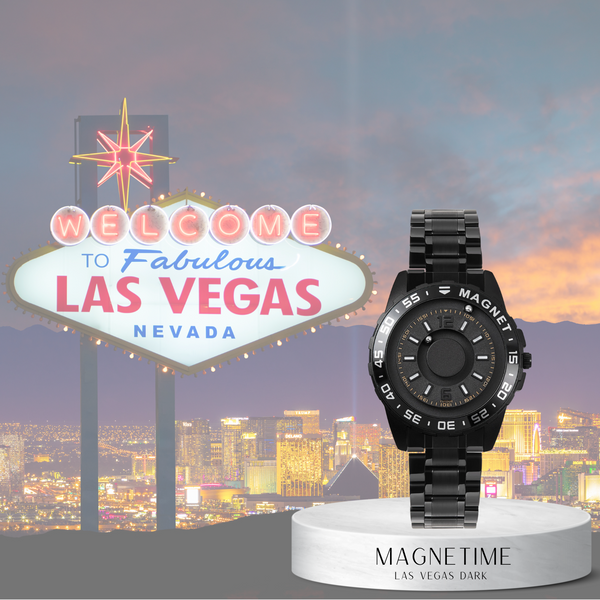 MAGNETIME - Las Vegas Dark Férfi 40mm